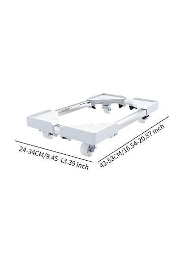 Homyl Ayarlanabilir Bilgisayar Kulesi Standı Ev Ofis Pc Beyaz