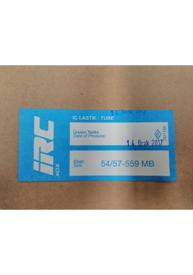 İç Lastik 26x2 00x2 125 54/57 559 Mb 8612