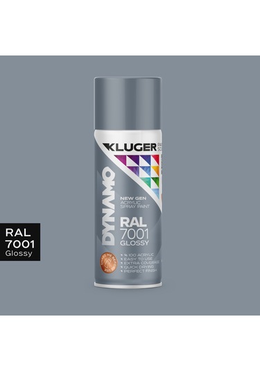 Kluger Gri Spey Boya Ral 7001