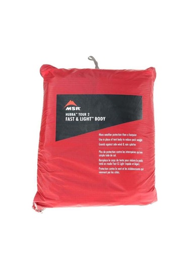 Msr Body Hubba Tour 2 Kişilik Çadır Tabanlığı Red Çok Renkli
