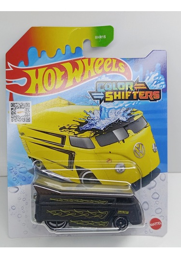 Bhr15 Hotwheels 1:64 Volkswagen Drag Bus Renk Değiştiren Arac Metal