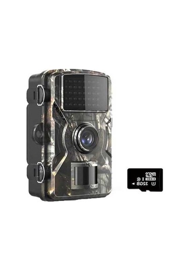 Dancemonkey Avcılık Kamerası 16mp 1080p Gündüz/gece, Taşınabilir İzleme Kamera Çok Renkli