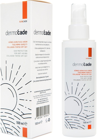 Dermocade Yaşlanma Karşıtı Renkli SPF 50+ 100 ML
