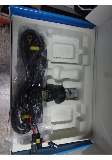 12v H4 Eski Tip Beyinli Xenon Ampul 8000k