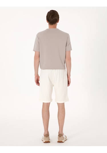 Pierre Cardin Erkek Bej Şort Örme 50303891-vr011 Bej