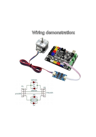 Homyl 3d Yazıcı Için Tl-smoother V1.2 Motor Sürücü Filtresi Tarif Edildiği Gibi