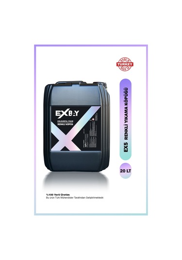 Exbay Ex 5 - Fırçasız Renkli Köpük 20 Lt