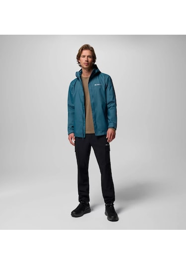 Columbia Rm2433 Watertight Iı Jacket Erkek Yağmurluk 1533891430 Mavi