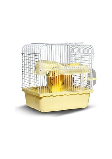 Zampa Hamster Kafesi 23x17x33 Cm Sarı 211-52000.01