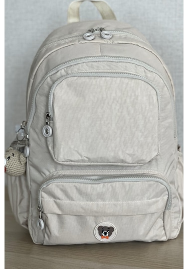 Nemo Bags Bej Orta Boy Okul Çantası