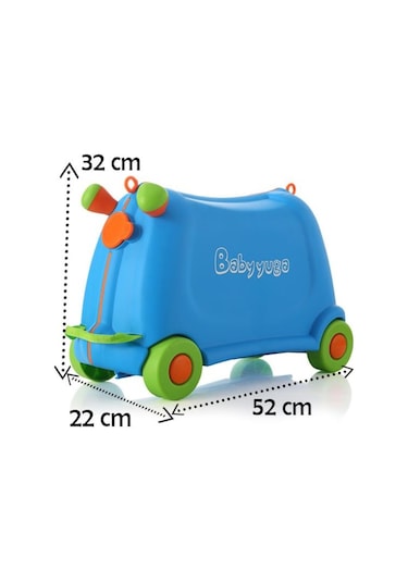 Baby Yuga Tekerlekli Çocuk Valizi