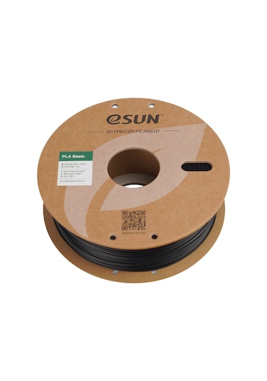 Esun Pla Basic Siyah Filament 1,75mm 1kg - Bisiparisver