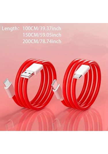 Cordial Oneplus 12 11 10 9 8 7 Pro 12r İçin Usb-c'den Usb-c'ye 65w Hızlı Şarj Kablosu 5a 4.92ft