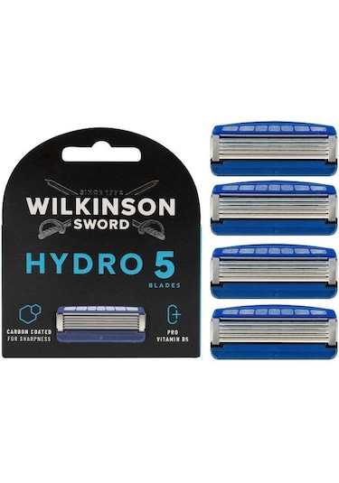 Wilkinson Sword Hydro 5 Erkek Tıraş Bıçağı Yedekleri 4'lü Paket