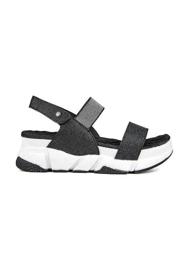 Muya Keid 31187-430 Anatomik Taban Kadın Sandalet Siyah 36-40 001