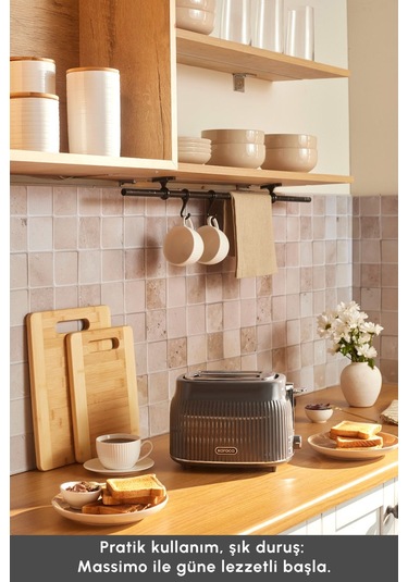 Karaca Massimo 2 Dilim Ekmek Kızartma Makinesi