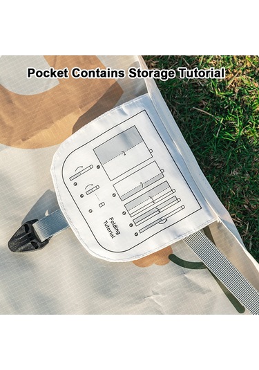 Xiyyadms Hayvan Desenli Ultra Hafif Çadır Piknik Matı - 100x145cm, Nem Ve Kir Koruyucu, Taşınabilir Katlanabilir Poliester Zemin Döşemi Çok Renkli