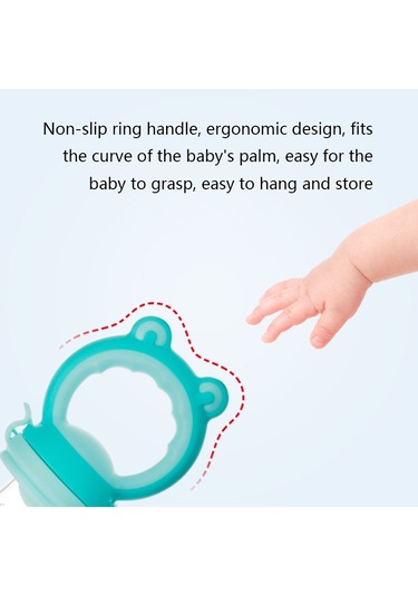 Sones Bebek Meyve Ve Sebze Gıda Takviyesi Gıda Meyve Isırık Çantası S Yeşil