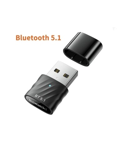 Toocki Bluetooth Adaptör 5.1 Hızlı Usb Bluetooth Adaptör 5.1 Yeni Nesil Bluetooth Adaptör