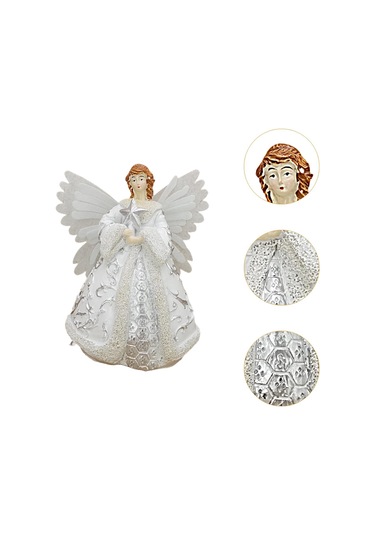 Suntek Bahçe Veranda Dekoru Yılbaşı Süsü Için Çok Yönlü 14x10x19cm