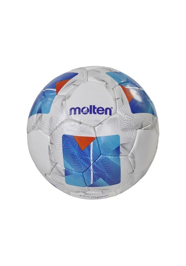 Molten Antrenman Futbol Topu 4 Numara, Pvc/pu Deri F4n1710 Mavi - Beyaz