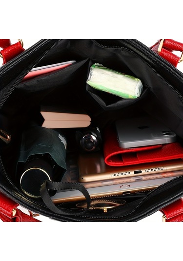 Bayan İçin Trendy Harf Kabartmalı Çanta