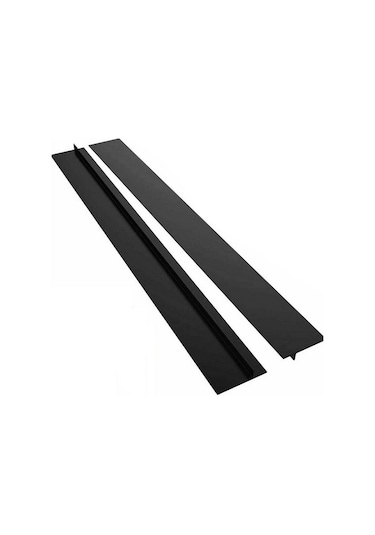 Yaozixa 2 Adet Yapışkan Silikon Ocak Koruyucu Şerit - Isıya Dayanıklı Ve Kaymaz Mutfak Aksesuarı Diğer