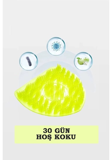 6 Adet - Limon Kokulu Pisuvar Süzgeci Lavabo Yer Gideri Koku Giderici Hijyenik Tuvalet Matı