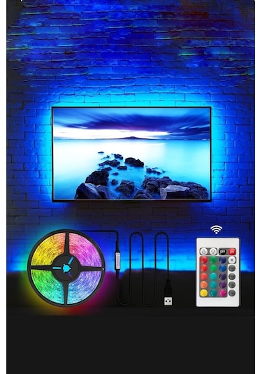 Cata CT-4566 Tv Arkası Ambiyans RGB Şerit Led Set 3 M
