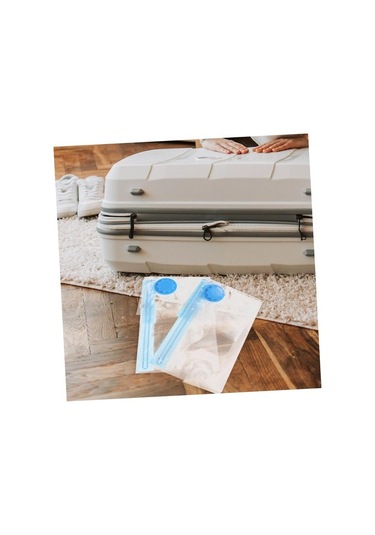 Unimarket 10 Adet Uzay Tasarruflu Vakum Torbaları Battaniyeler Için Vakumla Kapatılmış Torbalar Vakumlu Saklama Torbaları Sıkıştırılmış Depolama Ve Paketleme Organizatörleri Vakumlu Kapatma Deb6v0