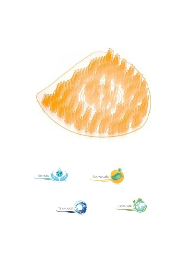 6 Adet - Mango Kokulu Pisuvar Süzgeci Lavabo Yer Gideri Koku Giderici Hijyenik Tuvalet Matı