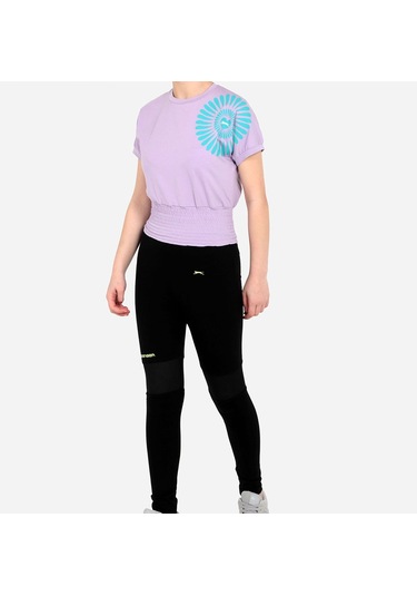 Slazenger PORCIA IN Kız Çocuk Tişört Lila