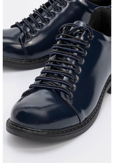 Festy Laci Rugan Lastik Bağcıklı Kadın Günlük Ayakkabı Lacivert