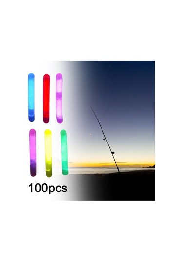 Dolıty 100x Balıkçılık Parlayan Çubuklar, Bobbers