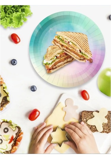 Polls/kartonia Gidişli Sofra Takımı Tabak Seti 122610466 100 adet