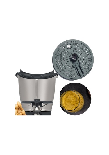 Suntek TM31 TM5 Aksesuarları Için Patates Soyma Aparatı Gri