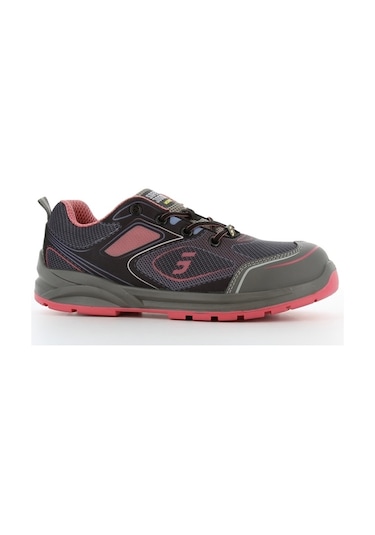 Safety Jogger Cador Pink S1p Esd Src İş Güvenlik Ayakkabısı Gri