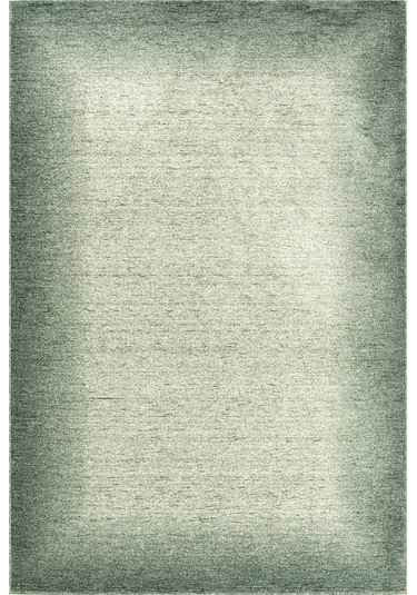 Romans Etro 2707 Yeşil - Spor Saçaklı Polyester Çerçeveli Vintage Halı