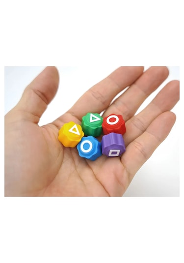 Squid Game Gonggi 5 Taş Oyunu Ağırlıklı Kutulu