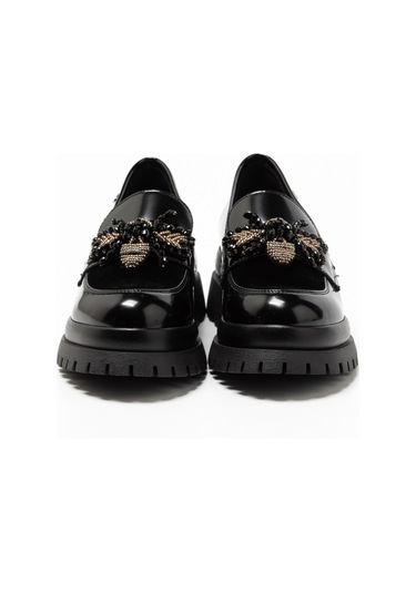 Nero Nero Oxford Klasik Kadın 2p5775ds Donna Serena 5775ds Oxof Ner/ner Ver Ner Nero Nero