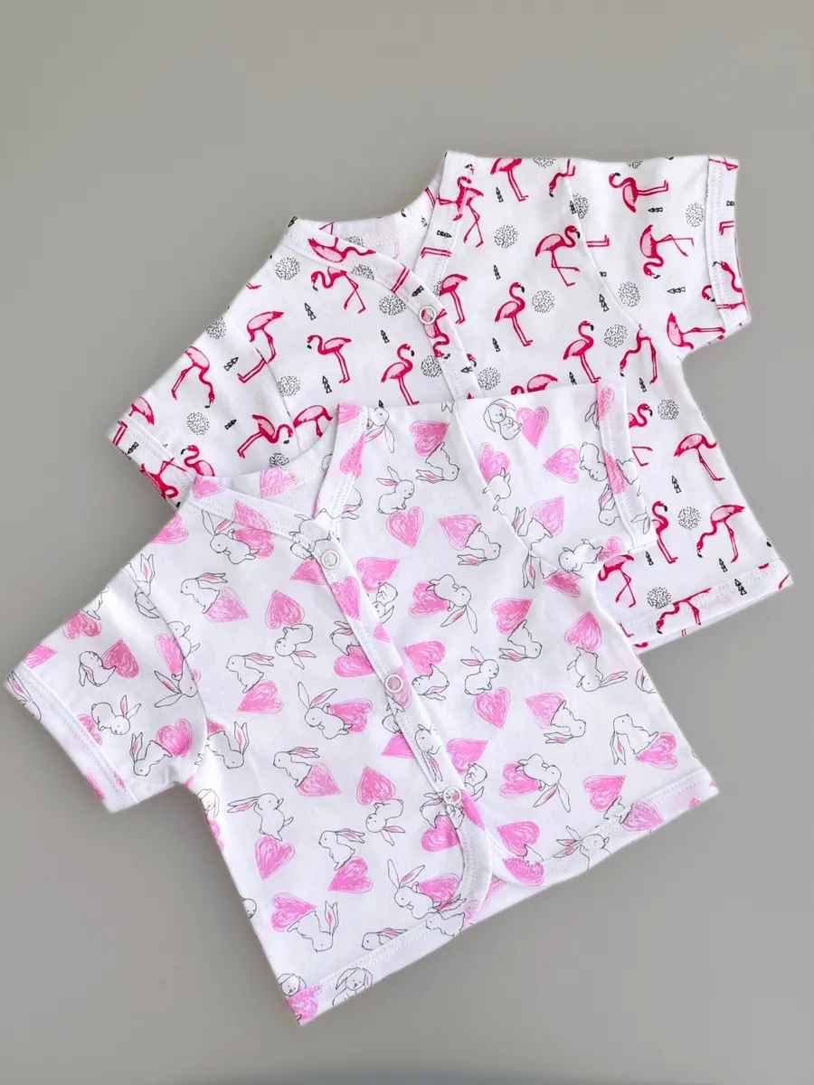 Mukso Kısa Kollu Bluz 5'li Set 451912739 Beyaz