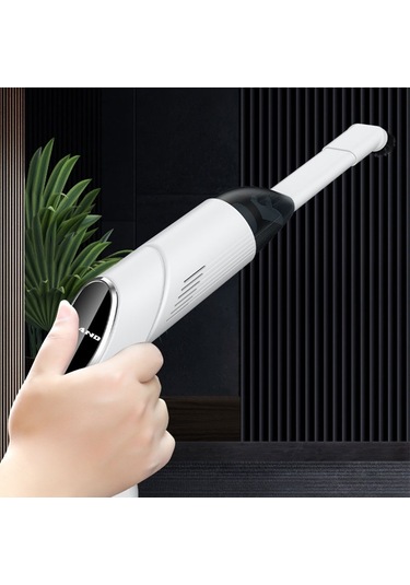 Sones Taşınabilir El Tipi Katlanır Elektrikli Süpürge Beyaz