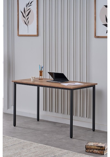 Sehpol Çalışma Masası 125x65 Cm Antrasit Atlantik Çam Antrasit - Atlantik Çam