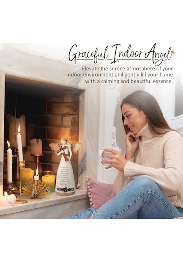 Gift Company 02969 Sempati Melek Figürü, 22 Cm, Fildişi