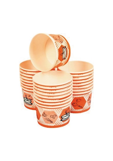 Bencup Karton Çorba Kase + Kapak 16 Oz Koli 500'lü