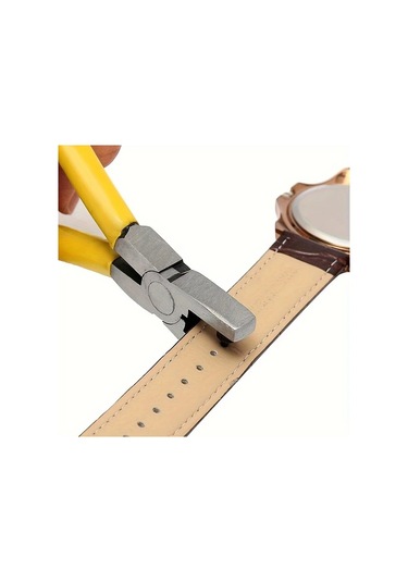 Willowhaven 1 Adet Çok Fonksiyonlu Delgeç Pensi 2mm Deri Kemer Ayakkabı Bağı Delme Aleti