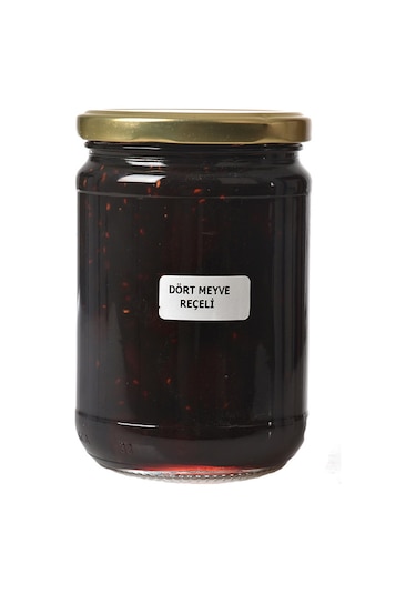 Ev Yapımı Orman Dört Meyve Reçeli 800 G