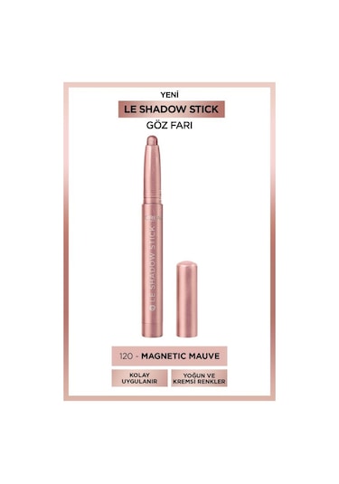 L'Oréal Paris Le Shadow Stick Göz Farı 120 Magnetic Mauve