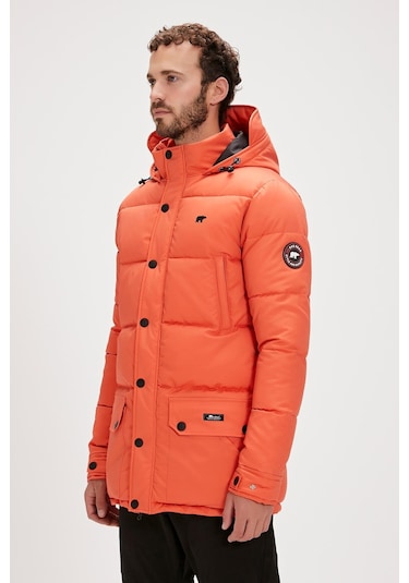 Colonel Puffer Ginger Turuncu Erkek Kapüşonlu Mont 23.02.13.010 001