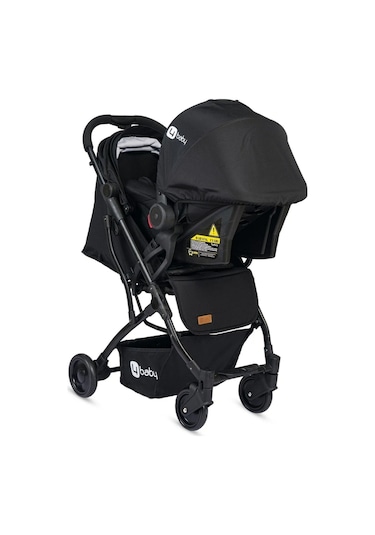 Mimma Baby Black Drone Sky Travel Kabin Sistem Bebek Arabası